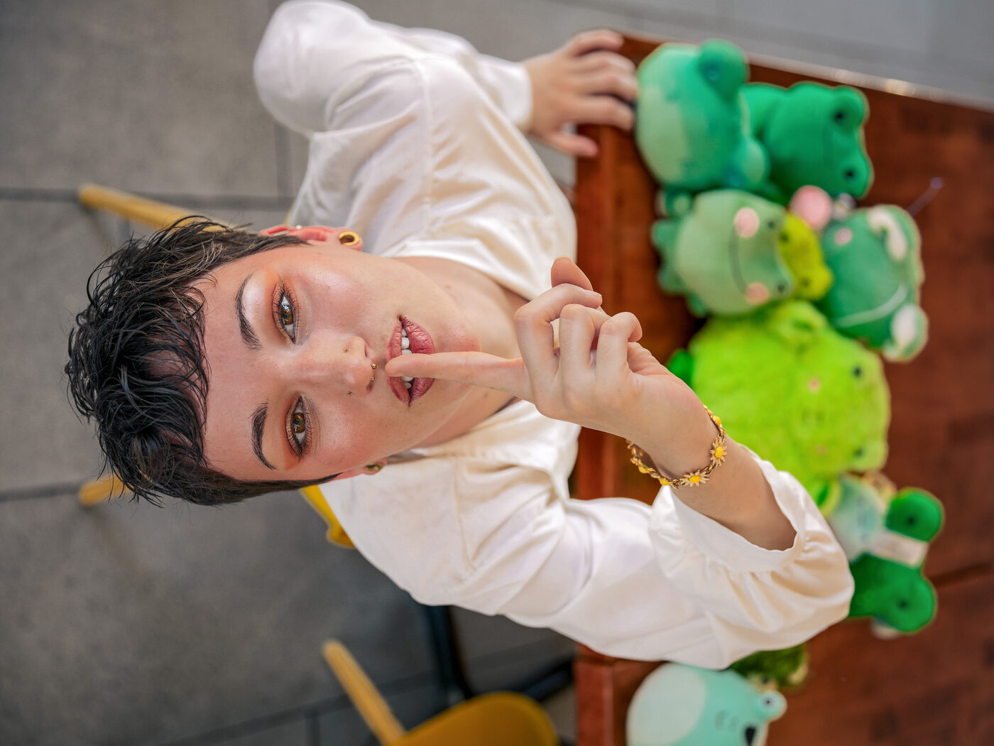Portrait session — overhead